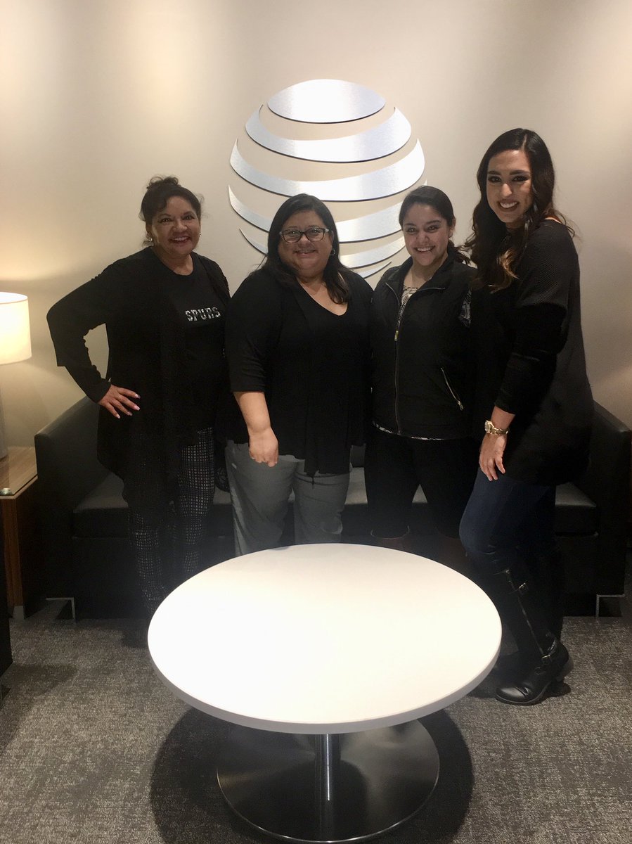 Some of our staff enjoying the <a href="/spurs/">San Antonio Spurs - x</a> game courtesy of <a href="/ATT/">AT&T</a> #GoSpursGo