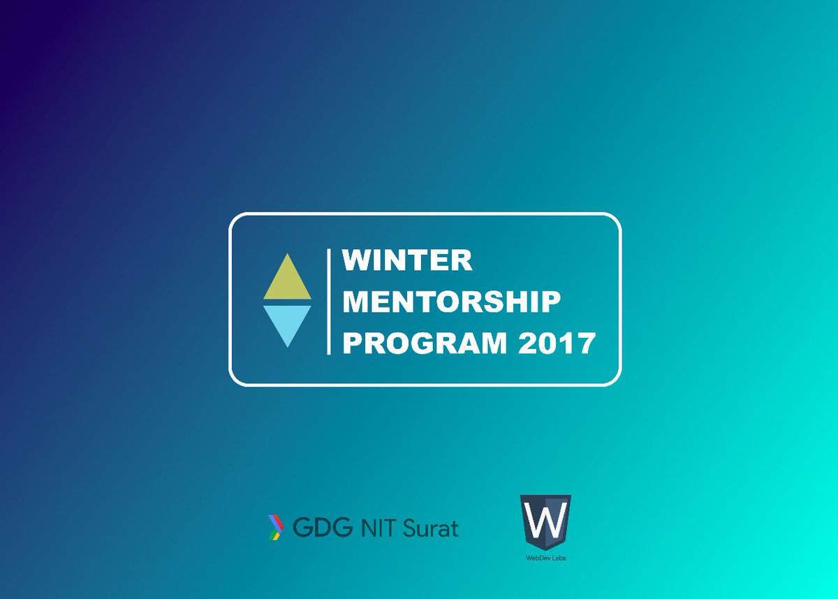 manPReet_2904's tweet photo. This year @GDGNITSurat  Organises Winter Mentorship Program for the freshers helping them to learn the Fundamentals Of Programming &amp; help them to Explore, Code, Learn &amp; Build..!! https://t.co/zoltZT02SD