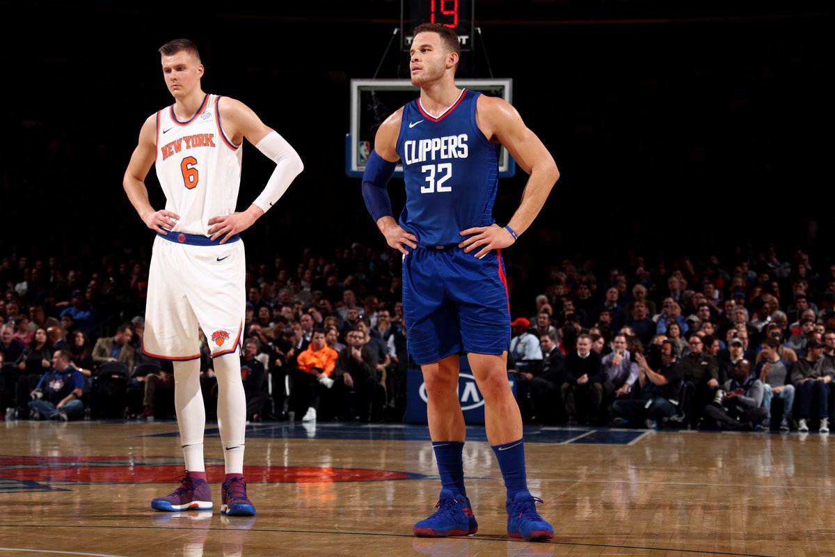 NBA's tweet photo. KP + Blake. https://t.co/PBkDQqg7ah