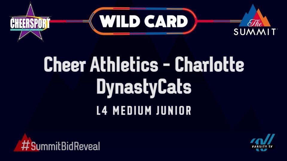 CA_MajestiCats's tweet photo. Congratulations to @CA_DynastyCats! They are headed to Summit! 💙 #cheerathletics #congrats #dynastycats #g3fca2a #summitbidreveal #clawsout #summitbound https://t.co/KcStAfwSij