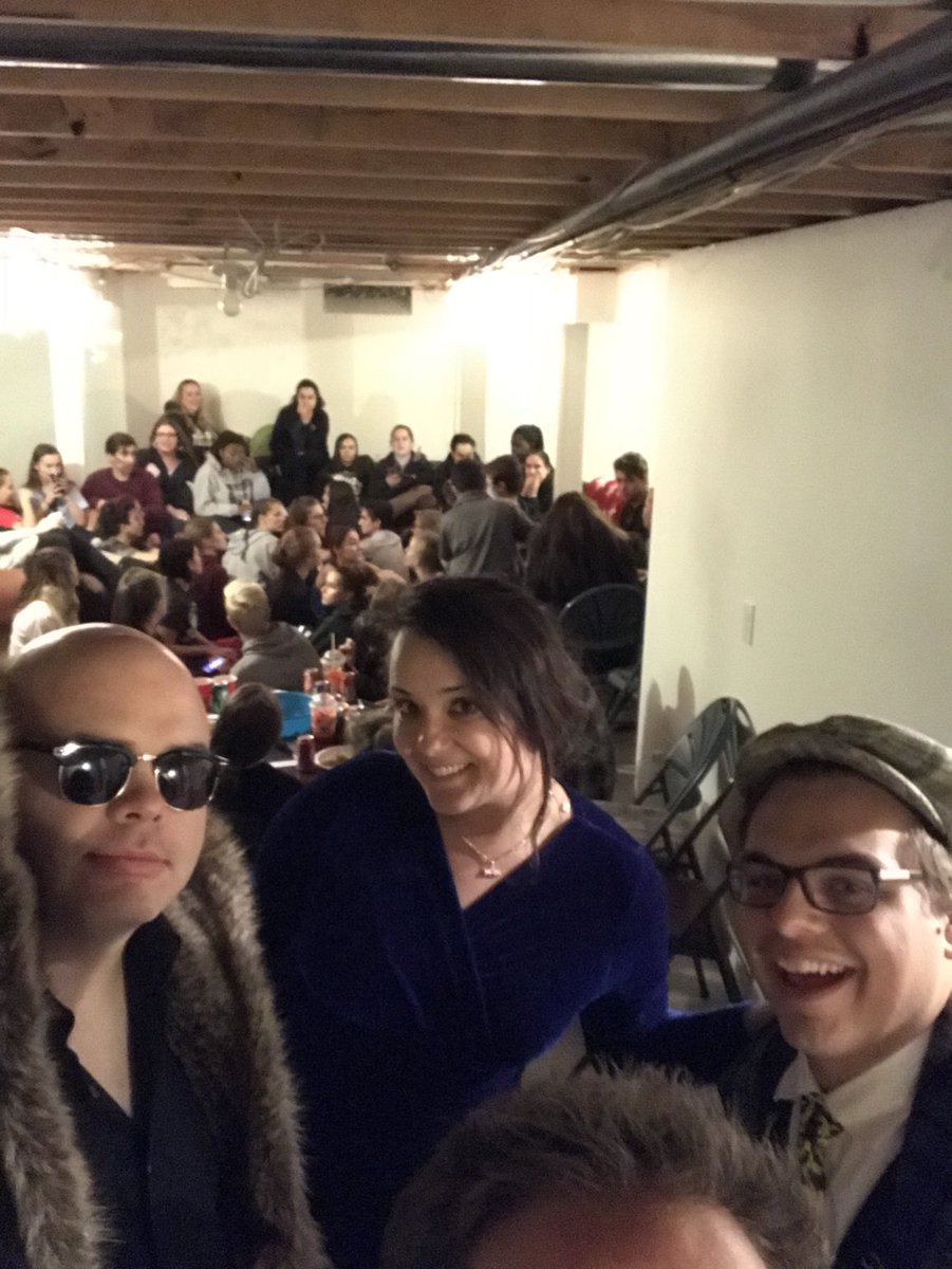 cvchoirs's tweet photo. Cast party w/the team!
#CVBigFish https://t.co/C9V2jxAxsb