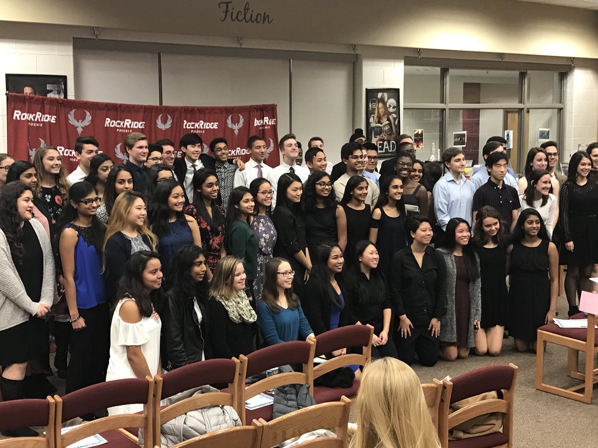RRHSStrings's tweet photo. Tri-M Music Honor Society Induction!  Congratulations!  @RockRidgeHigh https://t.co/mkuNsvUiRs