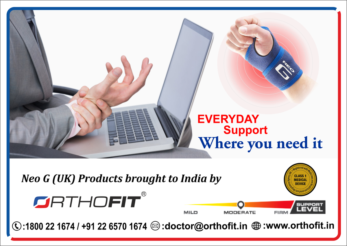 orthofitclinic's tweet photo. A great support for worn our joints!
#wristsupport #wristpain #computerusers #sportsman #athletes #orthopaedics #orthofit #tabletennisplayers #badmintonplayers https://t.co/qx6AIA53wv