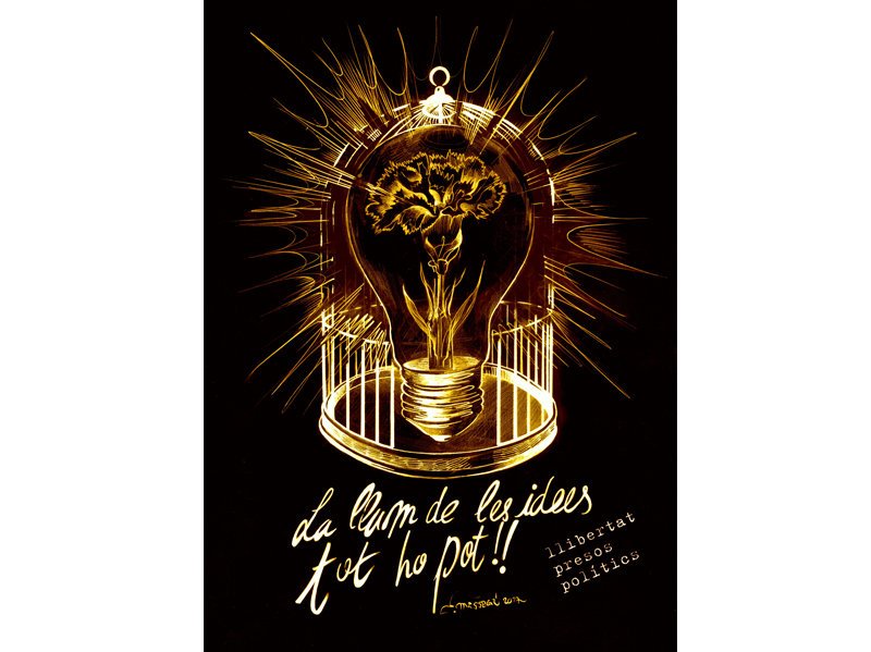 19 dies a la presó mentre esperem l'autocrítica d’aquells que, el passat 1 d’octubre, van enviar la Policia i la Guàrdia Civil a colpejar persones que només volien votar. #Llibertatpresosipresespolítics