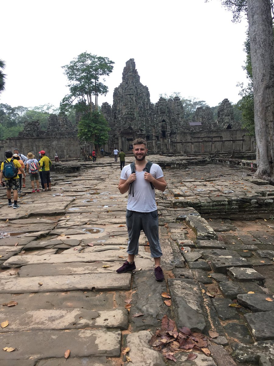 Angkor Wat yesterday was incredible.  Shame it was cloudy for sunrise but all in all a tough long day but well worth seeing the temples and scenery 😍 #cambodia #travel #SiemReap #AngkorWat #TombRaiderTemple
