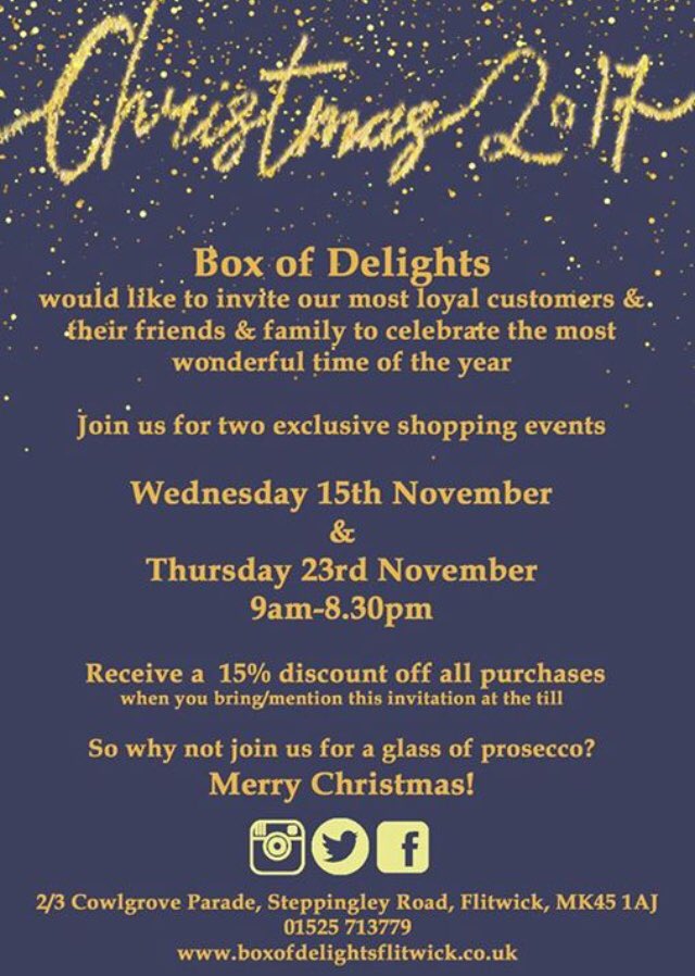Box of Delights tweet media