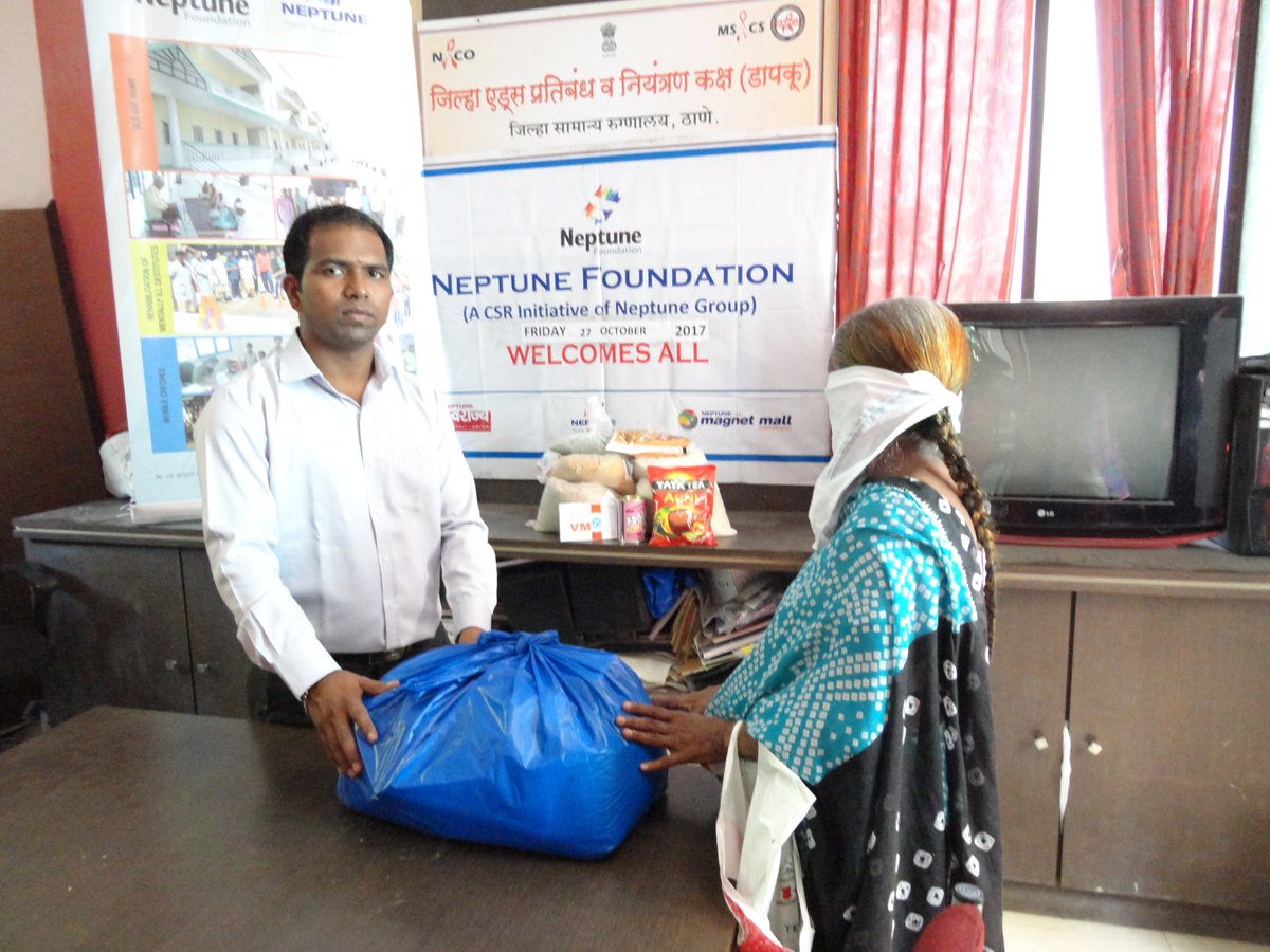 NF_india's tweet photo. #NFindia HIV+ve Nutrition Programme at Thane Civil Hospital https://t.co/lxYM6lgvF3