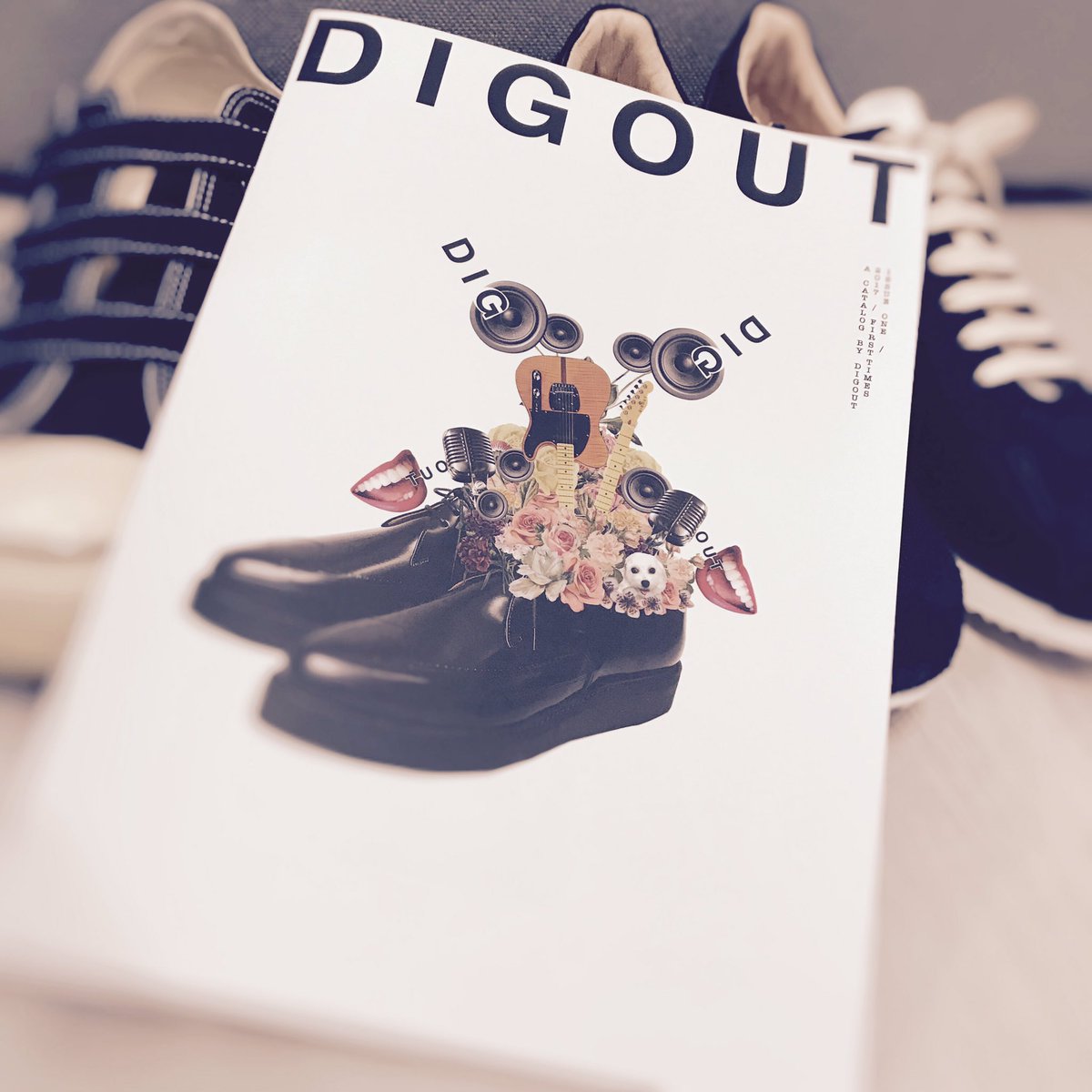 Drum_s_Masaya's tweet image. 以前、西宮阪急で開催してたDIGOUTのPOPUP SHOPに遊び行った時にお願いしてたシューズが届いた〜👟

#DIGOUT