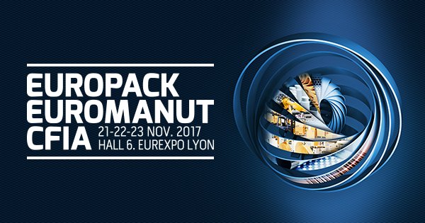 zoneindustrie's tweet photo. Euromanut CFIA Lyon 2017 ouvre ses portes aujourd'hui. Trois journées pour profiter de l'offre proposée sur Europack Euromanut CFIA : 550 Exposants, divisés en 3 Secteurs, sur 25 000 m2 d'exposition ! https://t.co/Y7bTZTPjf7 @EPEMCFIA #emballage #manutention #cfia https://t.co/AgxQJFKQj5