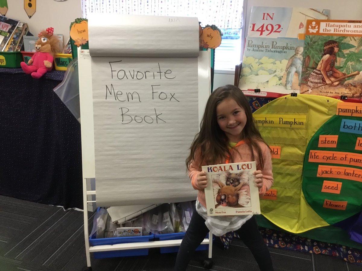 Youngfes1's tweet photo. We enjoyed reading many Mem Fox books. Here are our favorites!#GRAMem #fessparkle https://t.co/QaFWp79S7h