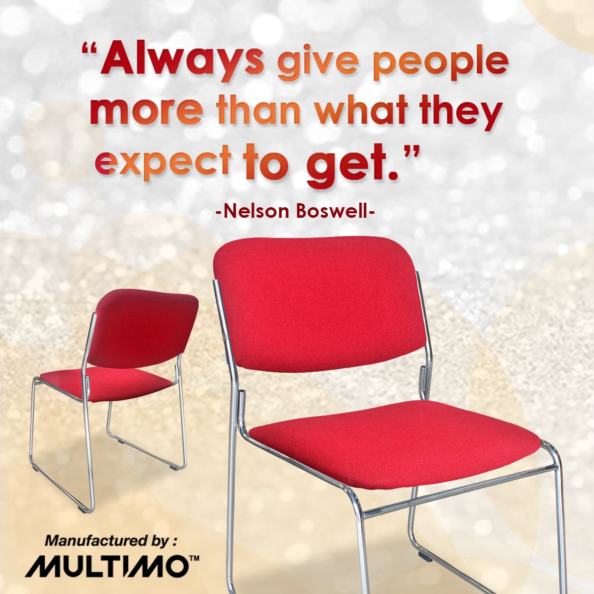 multimo_idn's tweet photo. Always give people more than what they expect to get. Nelson Boswell #multimo #kursisusun #stainless #kursigaransi #astro https://t.co/4QxvuveJe0