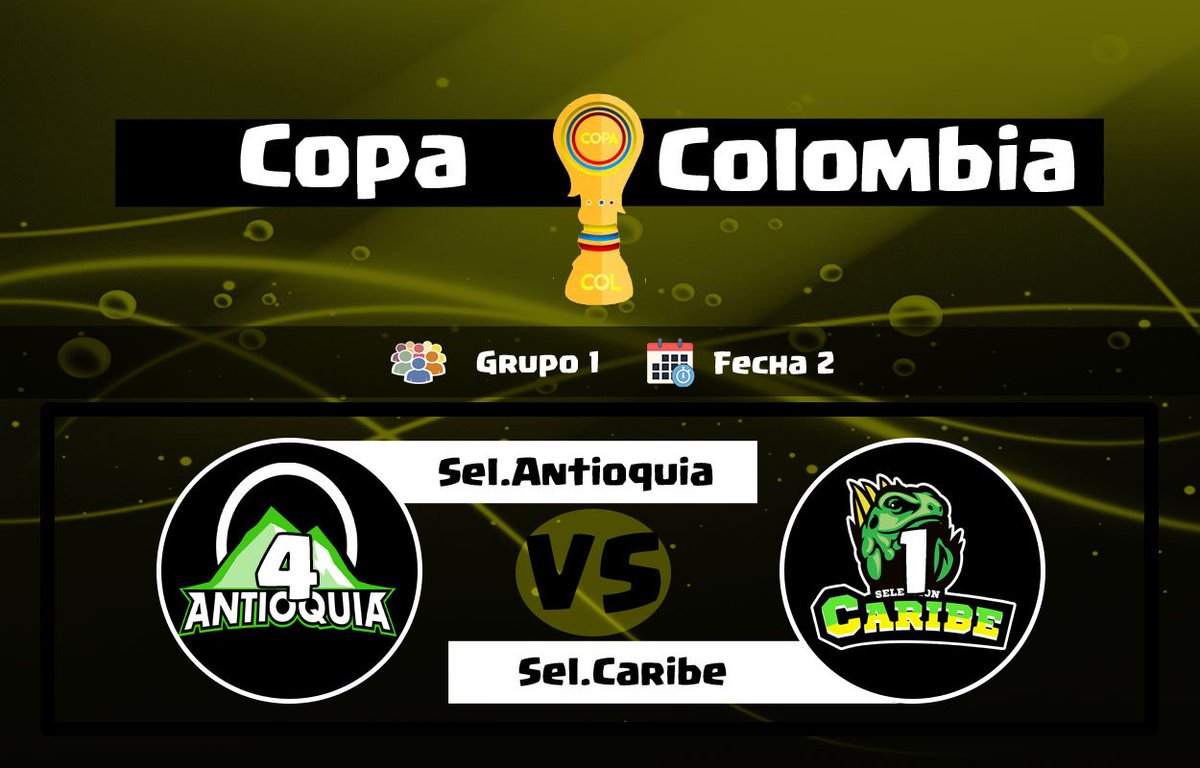 Resultados del dia de hoy(Grupo 1) 
 <a href="/AntioquiaCR/">Sel. Antioquia CR</a> 4 - 1 <a href="/SeleCaribeCR/">Selección Caribe</a> 
Felicidades al ganador y los esperamos mañana con mas...