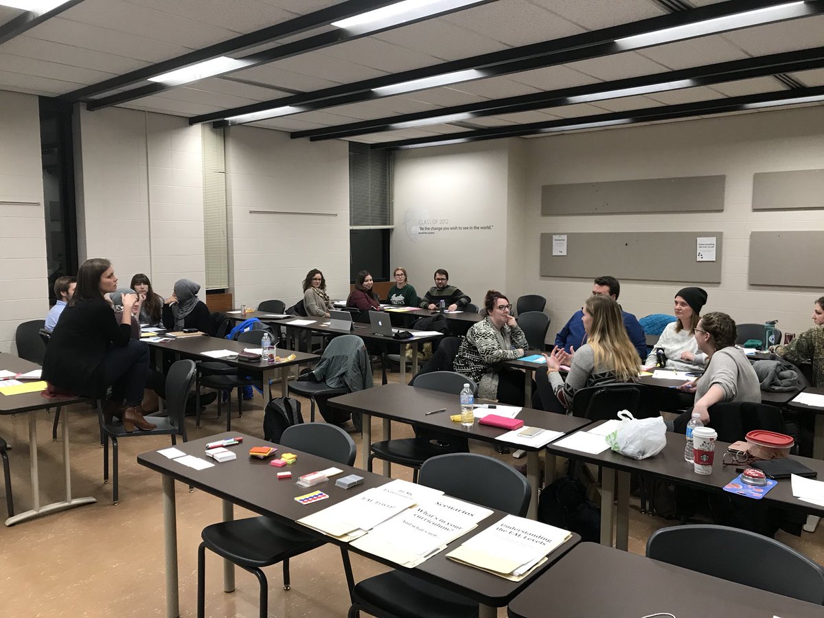 usaskEducation's tweet photo. Thank you to the educators who came out tonight to share their knowledge and resources with our students at the #artofteaching mini conference. https://t.co/d4GoNPglRf