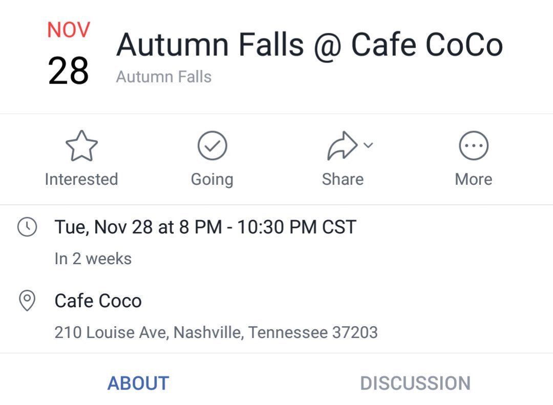Don't forget our first show on the 28th @ Cafe Coco! #acousticguitar #cajon #acousticmusic #acousticband #acoustic #rock #emo #indie #alternative #music #musicians #gigs #shows #nashvillebands #nashville #nashvillelocals