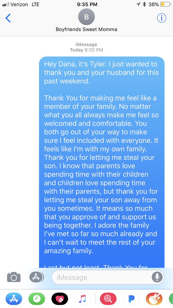 TylerArmstrongM's tweet photo. Because my boyfriend and his family are absolutely amazing! ❤️ https://t.co/GQ6agfOGnh