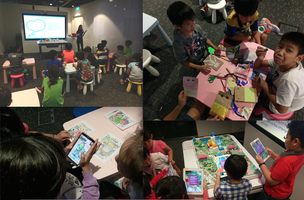 iMMERSiVELYVR's tweet photo. With the release of #ARStudio by Facebook, #ARKit by Apple, and #ARCore by Google - it's now more important than ever, to empower our kids today - to learn what #AugmentedReality #AR can do! #EdTech in #ARArt #AR3D #ARCards & #ARStories https://t.co/RA4iid0AMU