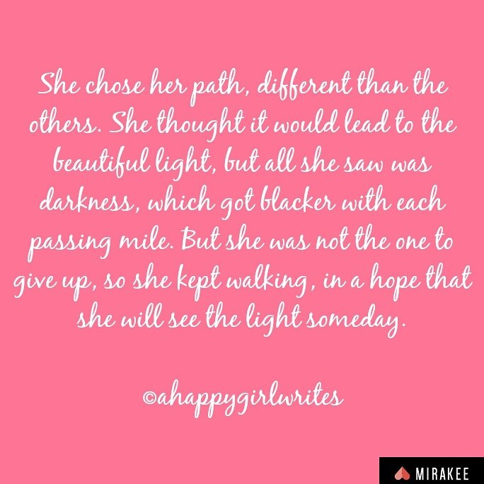 A_Happy_Girl2's tweet photo. #nevergiveup #nevergiveuphope #nevergiveuponyourdreams #keepgoing #keepwalking #youwillbethere #youwisee #thelight #someday #forsure #motivation #indianblogger #ahappygirlwrites #mirakee #instablogger #mirakeeapp https://t.co/EazIsQv7wl