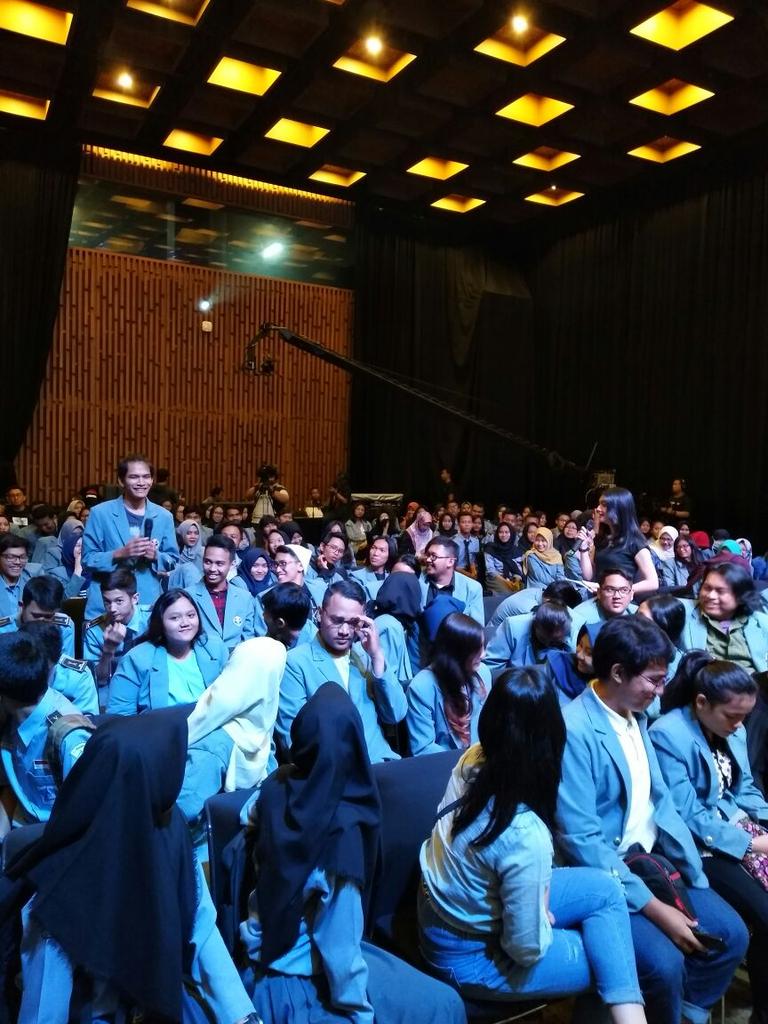 Sesi tanya jawab Media campus gathering - 19 #inspiratolip6 #campuscj6