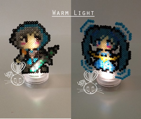 lapintetushop's tweet photo. Ta-DA!! They are now a bit more useful.. It can be hung on a Christmas tree :)
#Riven #Sona #Leagueoflegends #gaming #miniLEDlight #Champions #Handmade #Custom #Gifts #EtsyShop #Badassladies #Pixelart #Perlerbeads #sprites https://t.co/iFUH4hoJMP