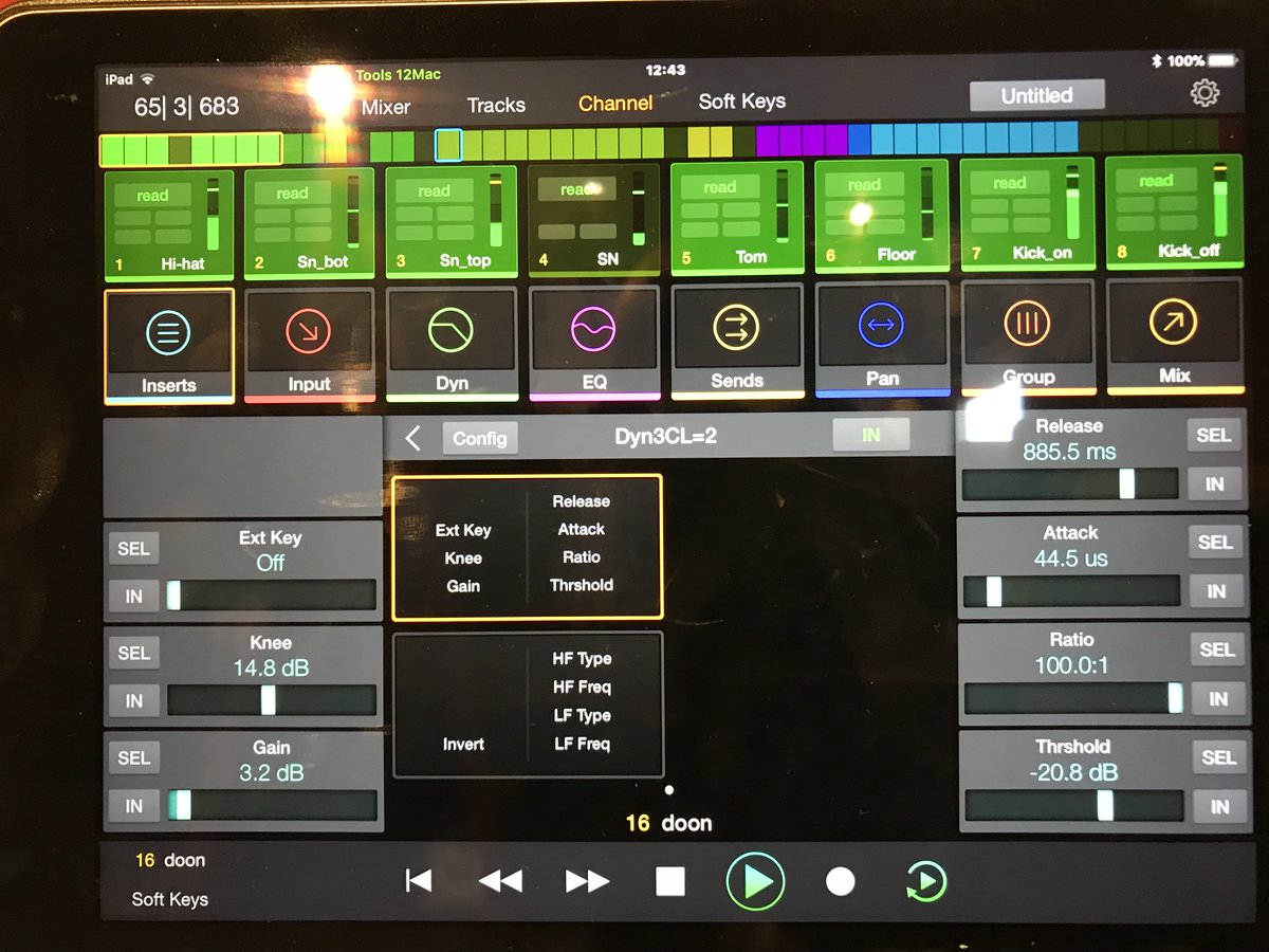 toshiharutamaki's tweet photo. ProToolsを12.8.2にアップデートも完了したので、今度はPro Tools | Controlも最新版をダウンロード。
Pro ToolsをiPadでコントロールできるアプリ。
スペースも取らないし、操作もしやすいしPCの画面だけでは情報表示が足りない時に表示できるし、便利だなぁ!
#ProTools #ProToolsControl #Avid https://t.co/RUOfAIJCHn