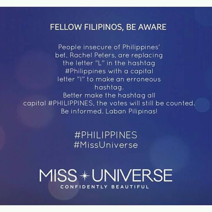 itslexiesweetie's tweet photo. Sabotage is real! 😱😲 @MissUniverse #MissUniverse 👑 #PHILIPPINES 👑

 https://t.co/auLxJ8dQPN