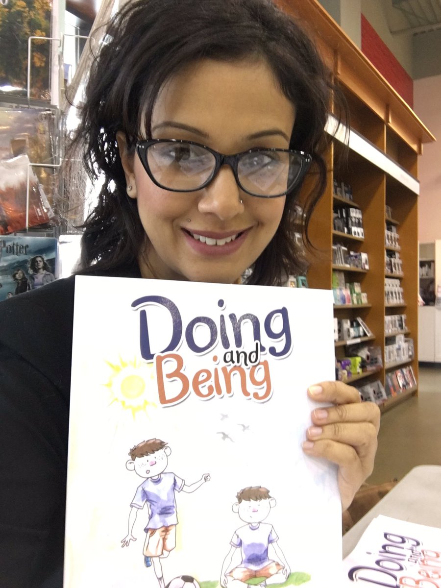 Suryanamaskar27's tweet photo. Hope you enjoyed reading #Doingandbeing @DeepakChopra 🙏😊@BalboaPress #spreadingmindfulness #mindfulkids #mindfulparenting #mindfulnesshelpedwithdivorce #publishedauthor #paintopurpose #staypresent #justbreathe https://t.co/1u0xSPia30