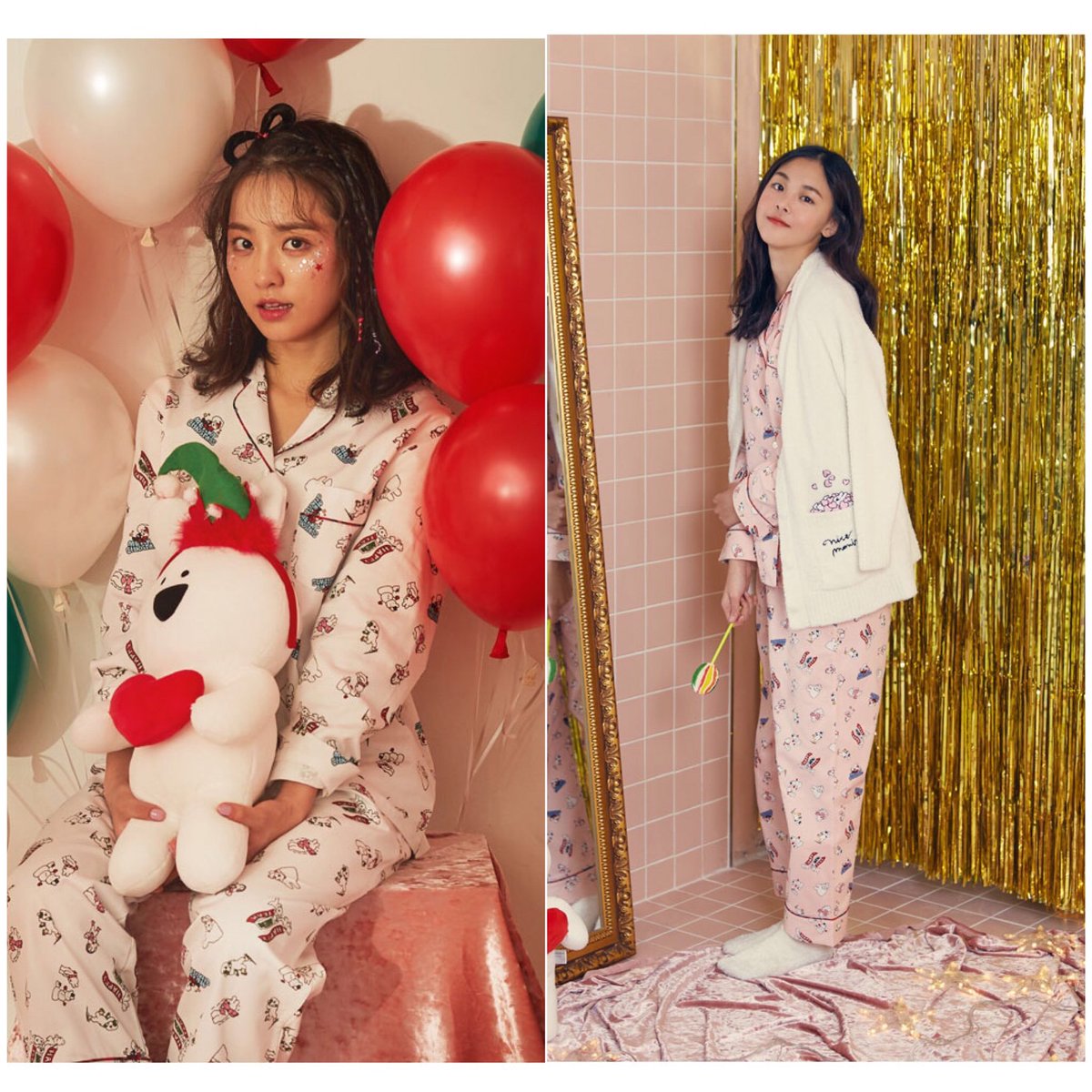 boxboxss's tweet photo. Roem X Extremely Rabbit🐰 Christmas Panton Pajama
รหัส RMPP74CGM1
• 2,890฿ รวมส่ง📦
• ไซส์ 90/95
• สีขาว, ชมพู
#extremelyrabbit https://t.co/jONFNWbaTK