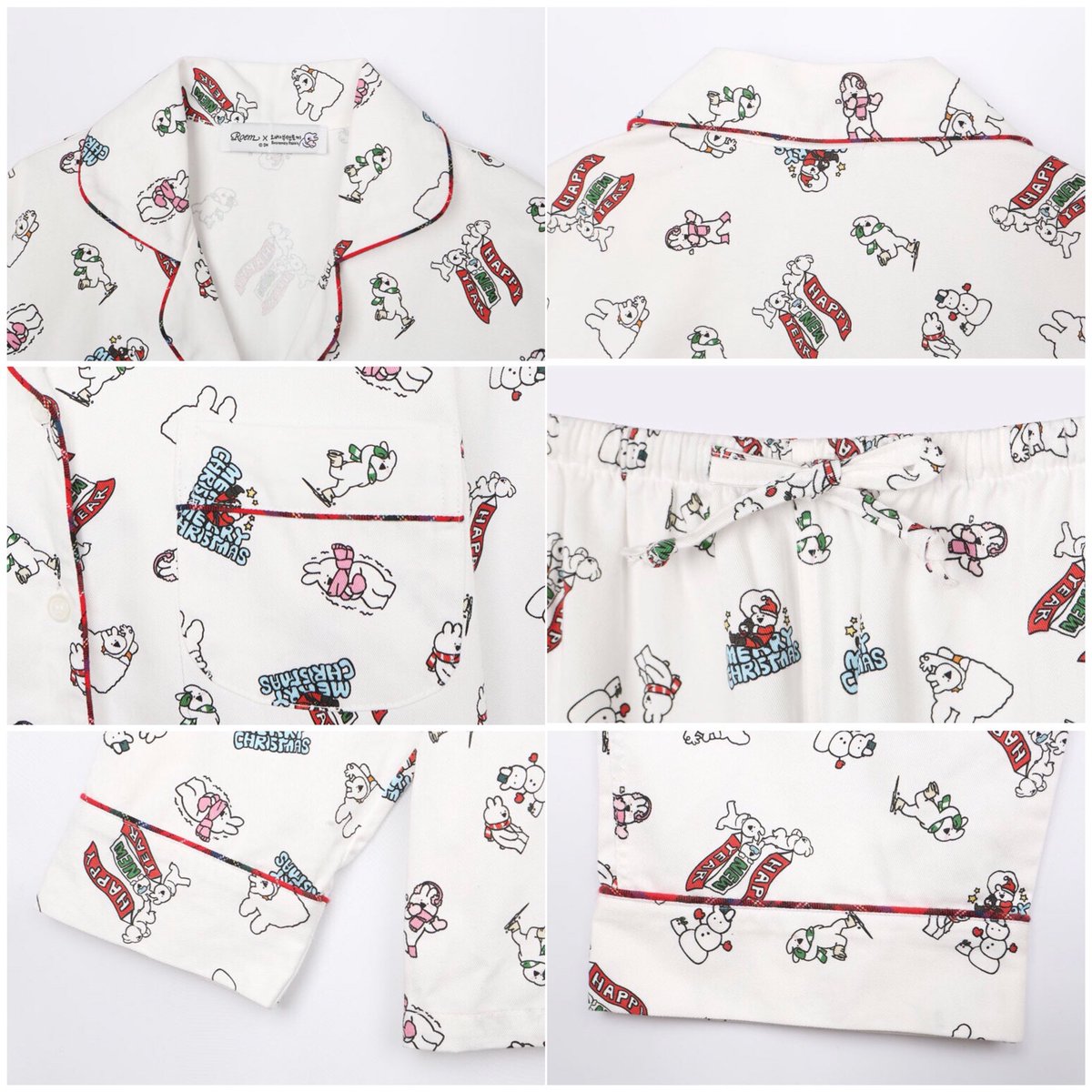 boxboxss's tweet photo. Roem X Extremely Rabbit🐰 Christmas Panton Pajama
รหัส RMPP74CGM1
• 2,890฿ รวมส่ง📦
• ไซส์ 90/95
• สีขาว, ชมพู
#extremelyrabbit https://t.co/jONFNWbaTK