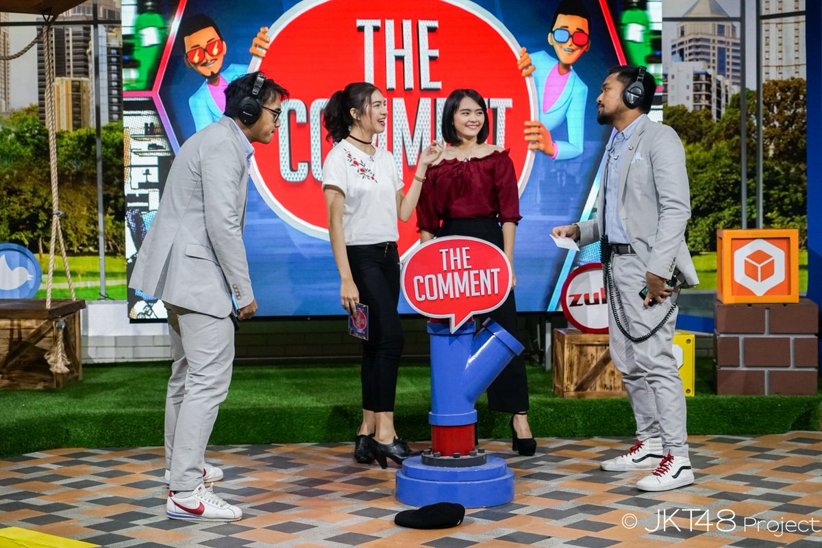 shanju's tweet photo. MantaaabRT @officialJKT48: [INFO] Jangan lewatkan @TheComment_NET hari ini, pukul 15.00 WIB! #JKT48TheComment https://t.co/EVQJSbekZQ