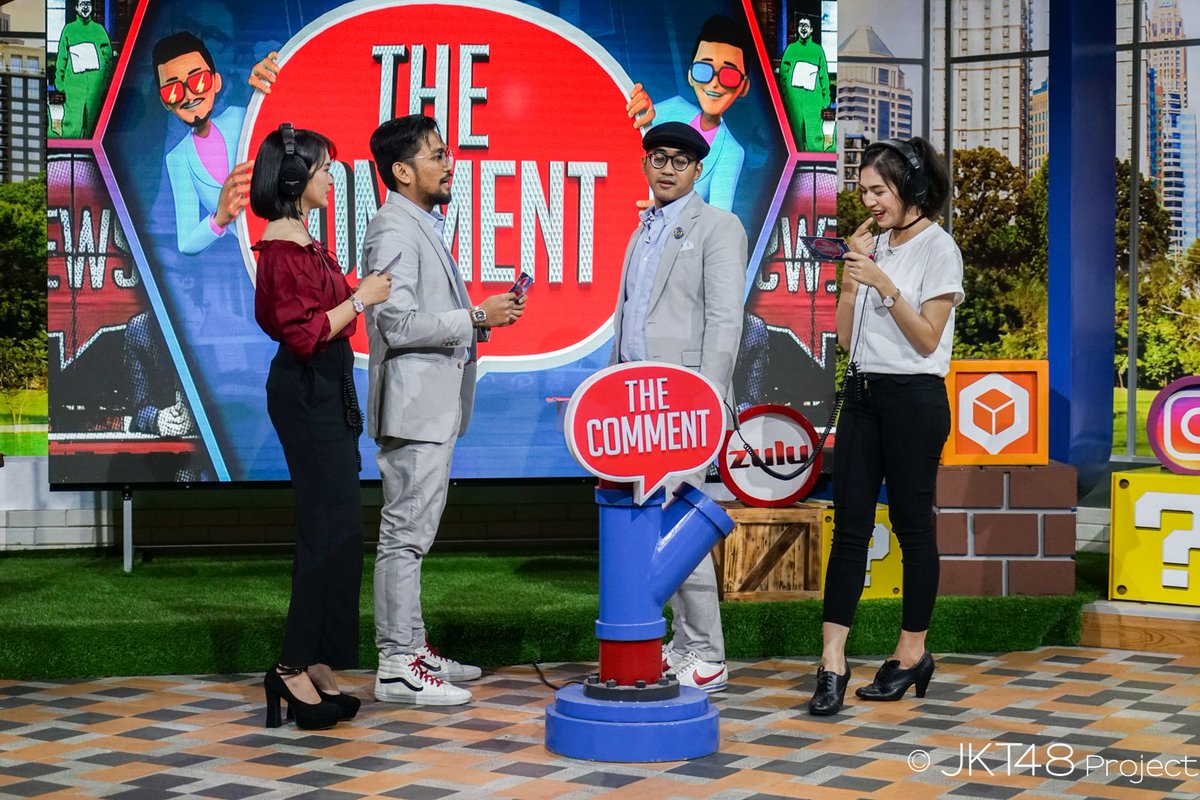 shanju's tweet photo. MantaaabRT @officialJKT48: [INFO] Jangan lewatkan @TheComment_NET hari ini, pukul 15.00 WIB! #JKT48TheComment https://t.co/EVQJSbekZQ
