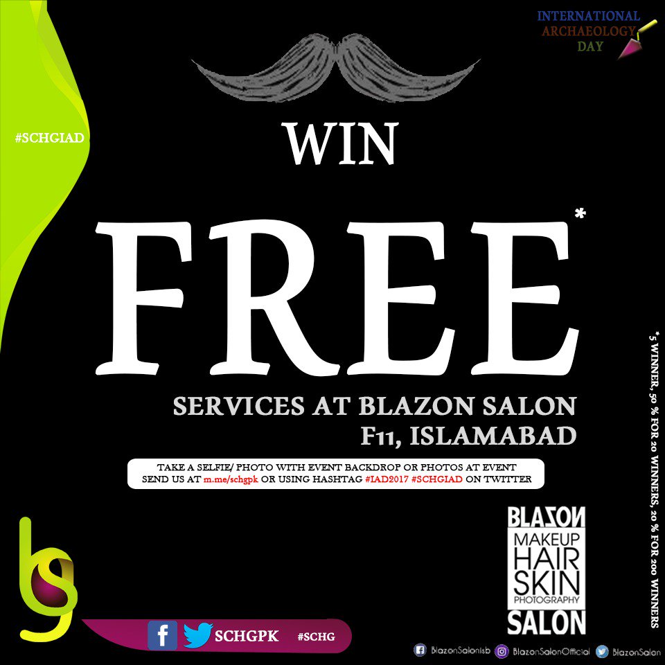schgpk's tweet photo. Selfie Game
Take a selfie and to win Free Makeup, Hair, Skin and Photography services at Blazon Salon, Islamabad
Happens on Nov 22, 2017; 09:00Pm to 06:00Pm at QASMS, QAU
Send us:
https://t.co/4ONMP5cQHi  | schgpakistan@gmail.com | Whastsapp +92-300-5424903
#IAD2017  #schgiad https://t.co/hOpYxehO2y