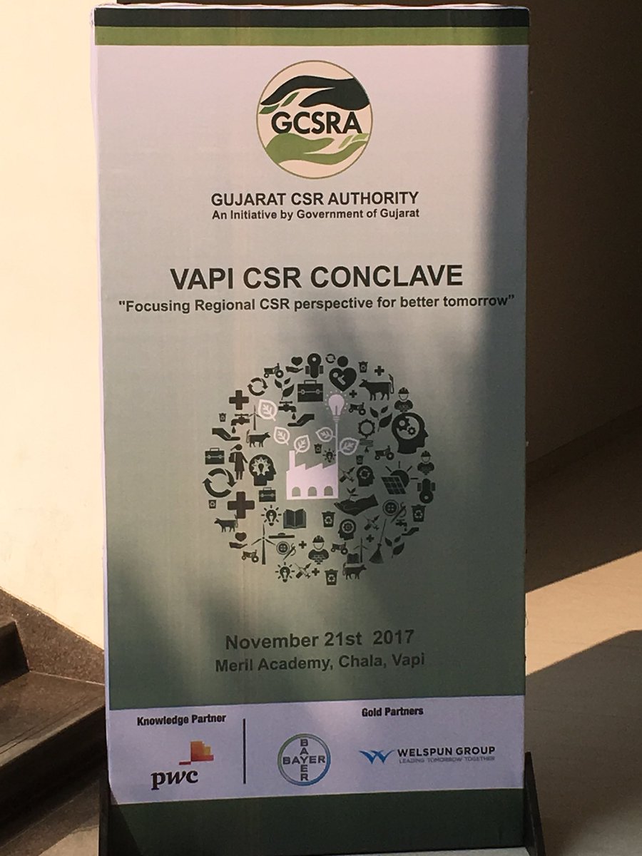 biplav21's tweet photo. Focusing the regional CSR perspective at Vapi, Gujarat
@gcsra #CSR #CorporateSocialResponsibility #demystifyingCSR #CSR Conclave https://t.co/WLzyizCNoQ