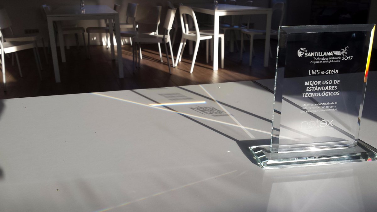 Talento_Plus's tweet photo. Ancora un premio al modulo #LMS di learningCloud di @NetexLearning dato da #STN17 Santillana Technology Network @santillanagrupo https://t.co/31VElD81PB