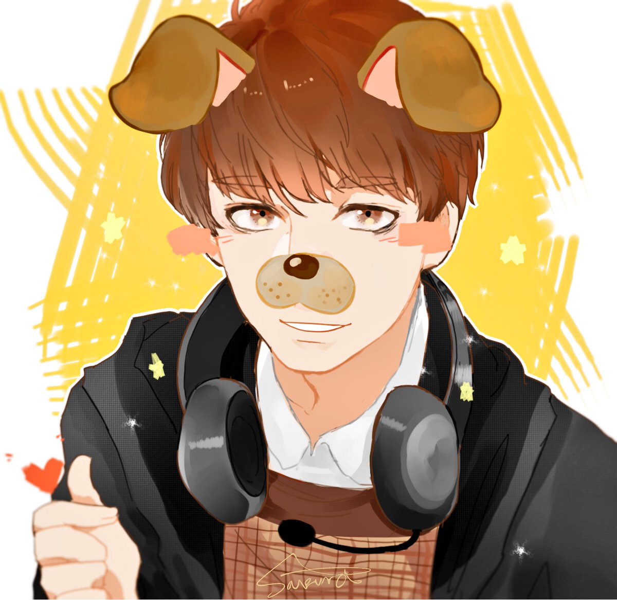 loo_looper's tweet photo. ㅅㅂ 忘了开眼镜的图层！！！！！:( https://t.co/iPbbAH6p0F