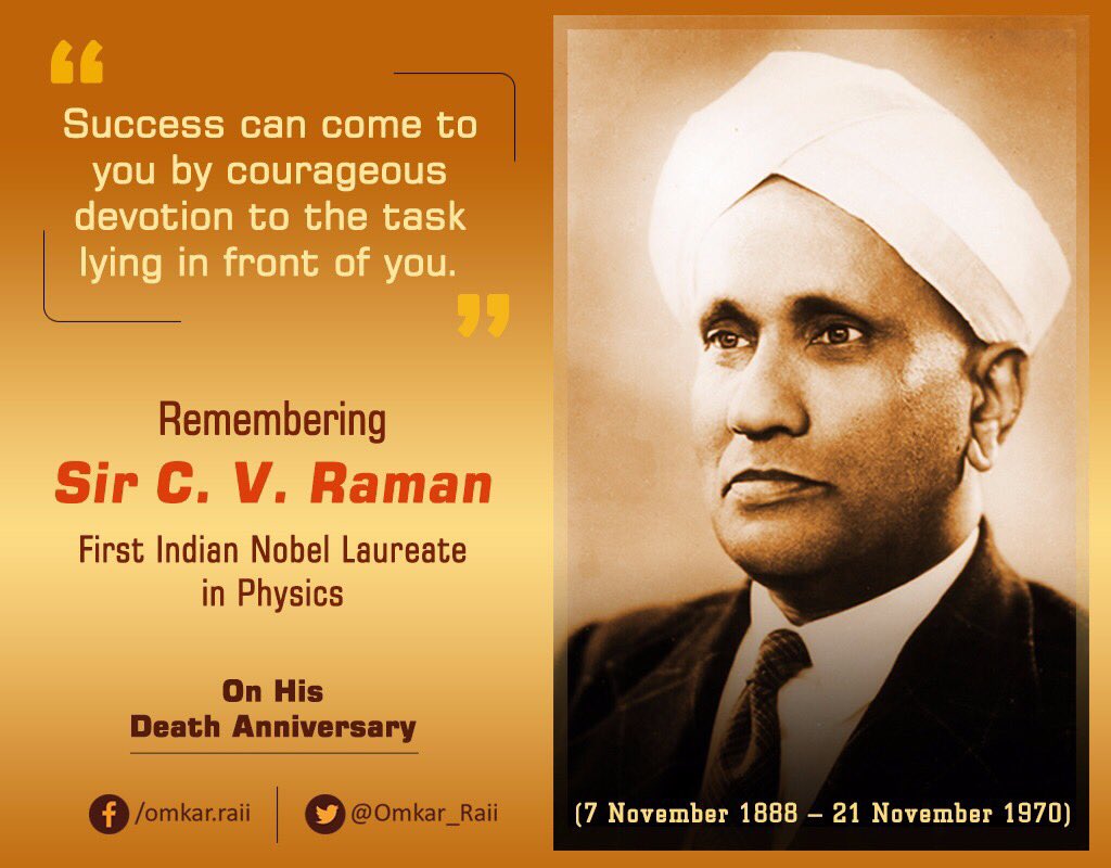 Sir Cv Raman Quotes