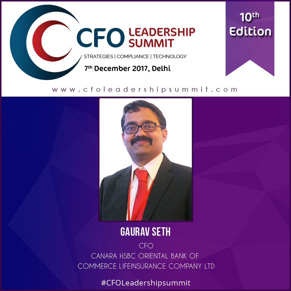 CFO_Leadership's tweet photo. Proud to announce Mr. Gaurav Seth as one of the speakers at the 10th Edition of CFO Leadership Summit.
#Exito #CFOLeadershipsummit #Corporatesummits #businessleaders #speaker https://t.co/W4WTYE7pdO
