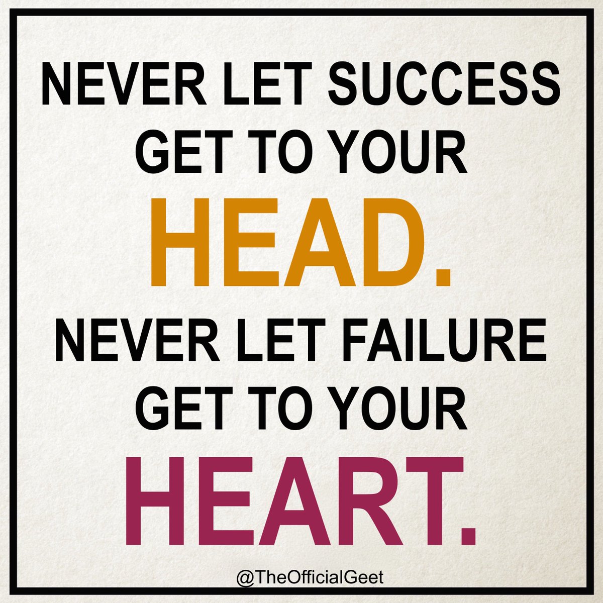theofficialgeet's tweet photo. #MyGeet: Stay grounded and positive. Success and failure are all part of life. Take everything in stride. #TuesdayThoughts #TuesdayMotivation #WorldHelloDay #SistersInSweat https://t.co/cu00uuhoFF
