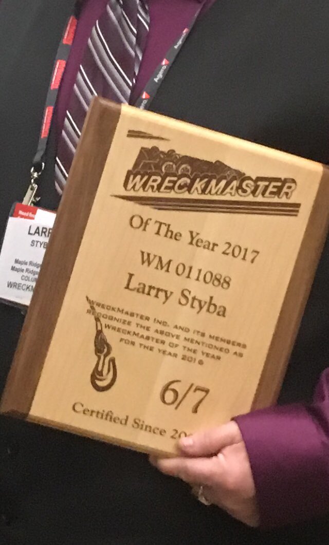 LarryStyba's tweet photo. #wreckmaster #humbled https://t.co/sNt13ugyEu