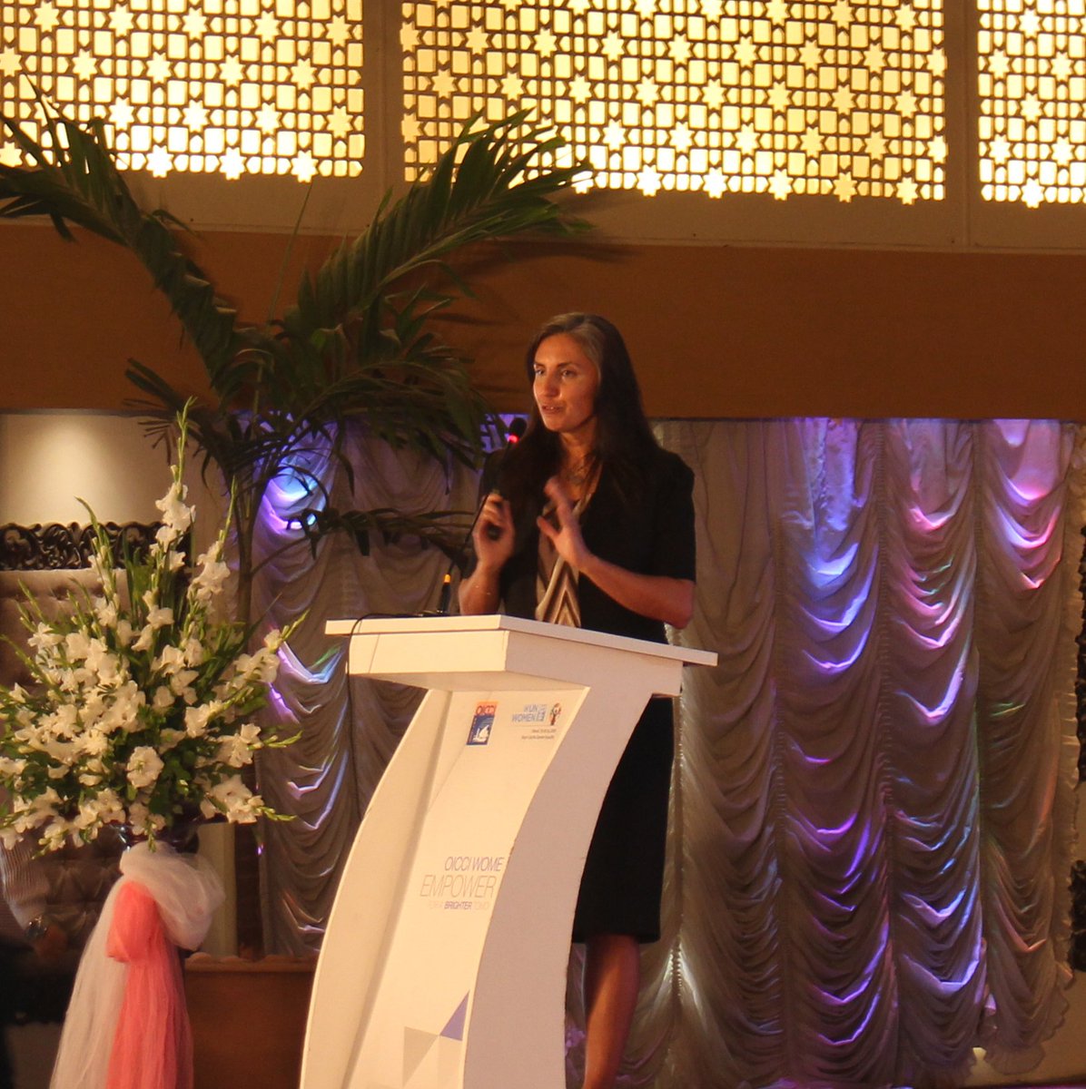 unwomen_pak's tweet photo. "Investing in women stimulates social and economic development as women reinvest back in their communities and households." - Meral Guzel, Empower Women Regional Coordinator for Europe and &amp; Central Asia https://t.co/teQ8xjRDxz
