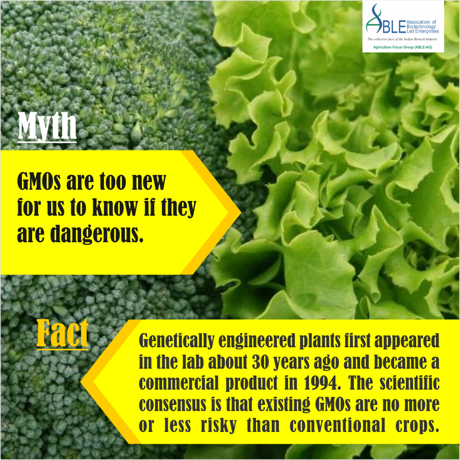 ABLE_AG's tweet photo. #Myths Debunked!GMOs have been studied intensively,and they look a lot more prosaic than the hype contends! #AbleAg https://t.co/RA1UCCDUDy