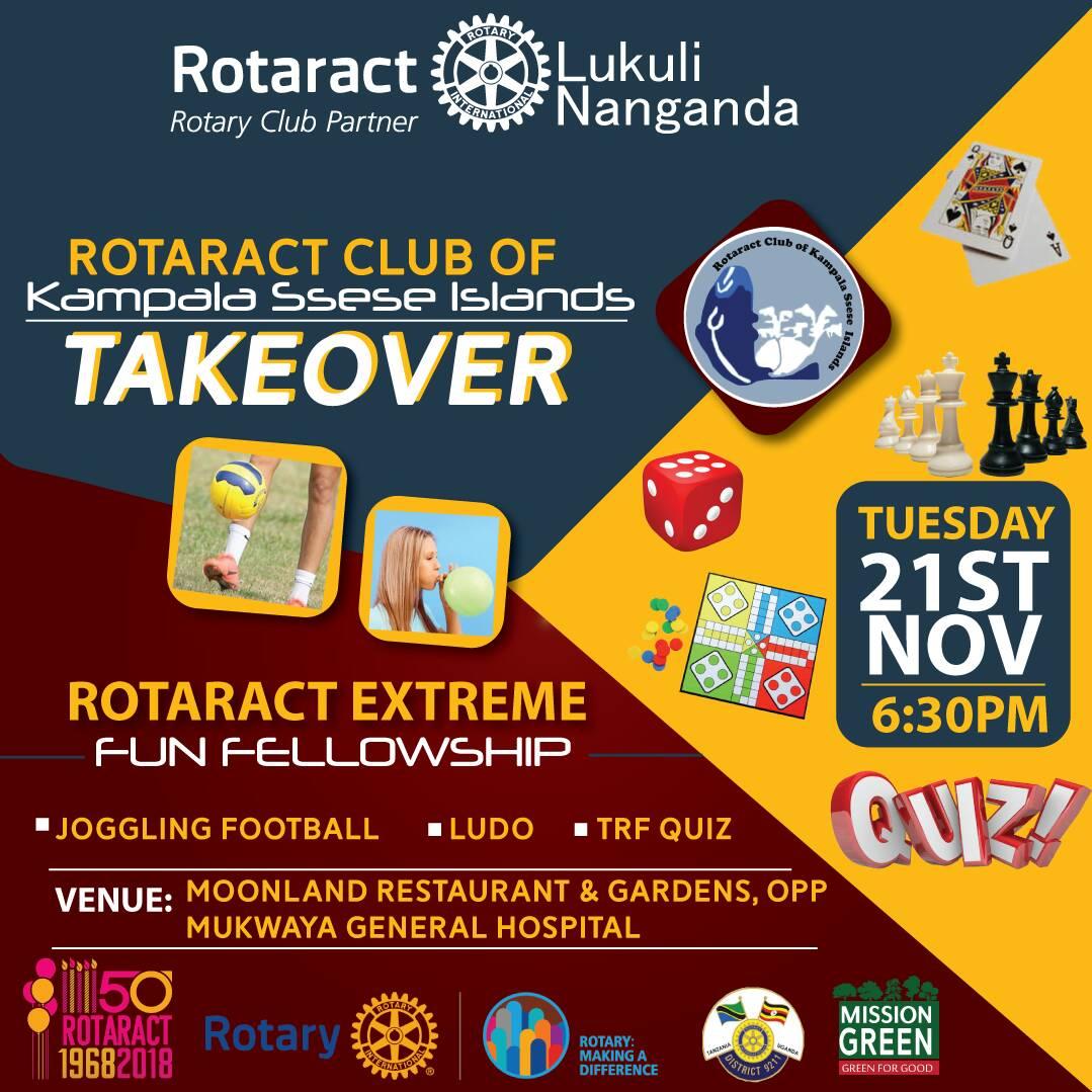 damaironlady's tweet photo. @RctKlaSsese1 takes over @rctlukuli as @RotaractKlaCity hosts ADRR @Keyza8Keyza @rotaract256 @D9211ROTARACT
#tuesdayplot
#Rotaract50 https://t.co/S1XkTfYIT7