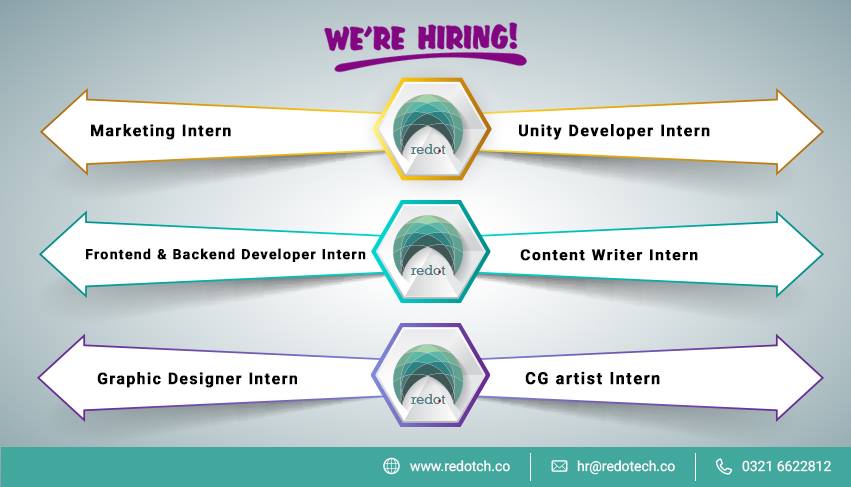 DigitalRedot's tweet photo. Redot Technologies is a software house which give solution to all your digital problems.
Our following position are vacant for INTERNEES :
- Web developer 
- Content Writer 
- Android Developer 
- Unity Developer 
- Digital Marketer 
- Graphic Designer 
https://t.co/bVtGwQgE64 https://t.co/F3lwzF1RTE