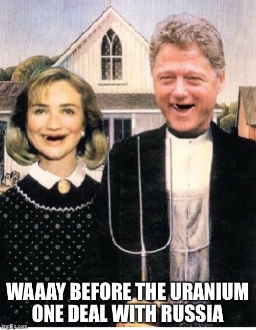 _RaulRevere's tweet photo. #UraniumOne @SaraCarterDC @seanhannity @SebGorka @VictoriaTaft @marklarsonradio #MAGA @realDonaldTrump @newtgingrich #ClintonGlobalIniative @peterschweizer https://t.co/McYPKTpCyw