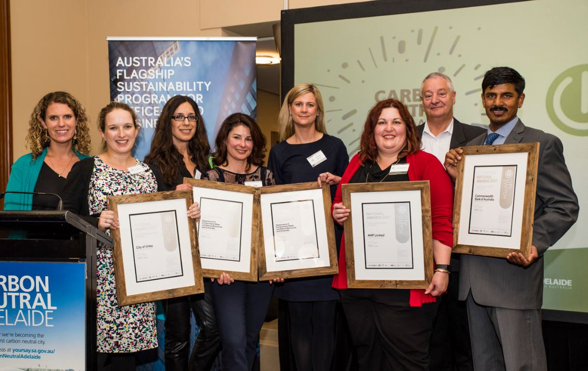 envirosanews's tweet photo. Congratulations @SchiavelloGroup for winning SA CitySwitch Partnership of the Year Award for our 6 star green-star building. https://t.co/5tf8tZS0k9 #CarbonNeutralADL https://t.co/WNtqmDC6u5