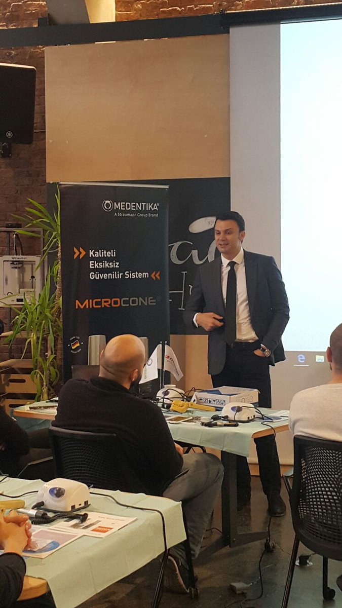 medentika_tr's tweet photo. 19 Kasım'da Mos Academy'nin Impact Hub İstanbul'da gerçekleştirdiği 'Mandibular Fraktürler ve Tedavi Seçenekleri' workshop'ında Straumann Group olarak yer aldık. #medentika #straumanngroup #microcone #dentalimplant #dişimplantı #implanttedavisi #implantoloji #dental #implant https://t.co/gqUT6CoqKj