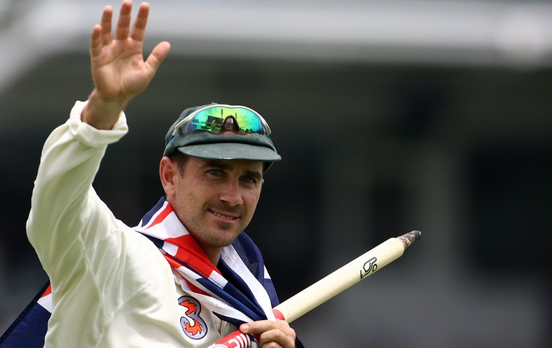   105 tests 7,696 runs 23 centuries Guts & glory. Happy birthday, Justin Langer. 