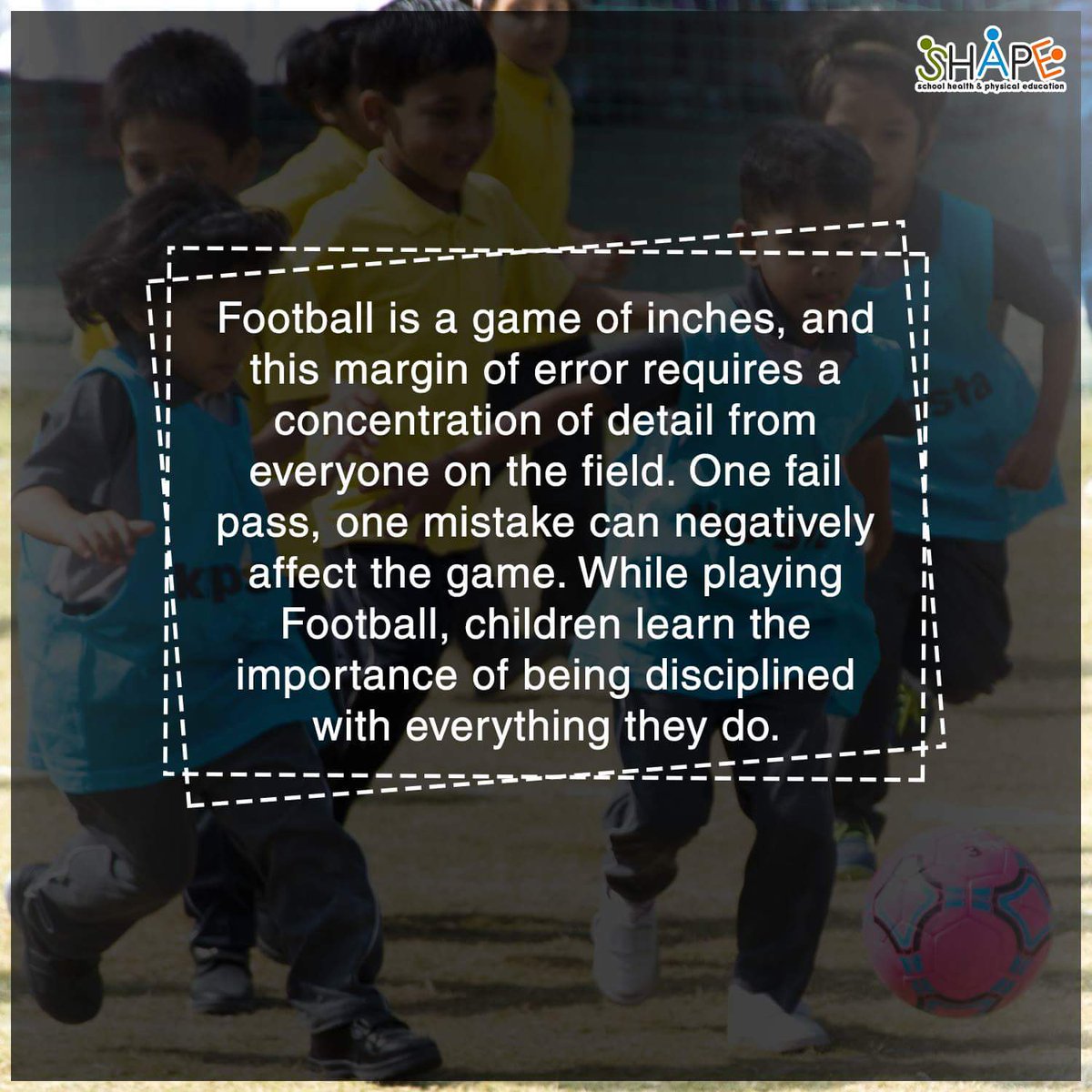 ShapeSportIndia's tweet photo. Being responsible and disciplined are positive traits, that a child needs to imbibe in their personality. This is how  #Football helps your child develop these qualities:  #TuesdayThoughts https://t.co/C9S4So2jWU