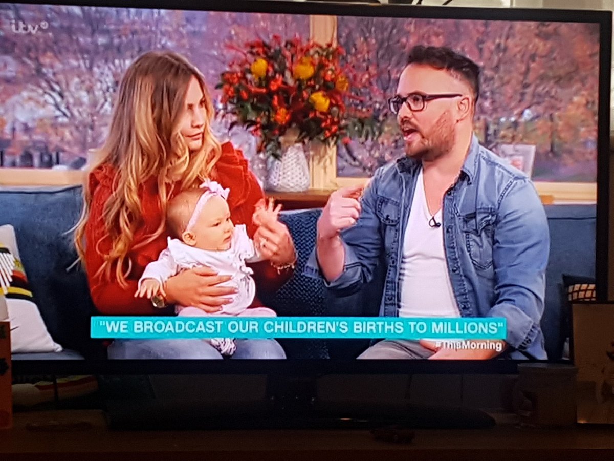 Miss_HMW's tweet photo. Why did watching this make me feel emotional!? I love your family. Well done &amp; all the best 💜 @AnnaSaccone @JonathanJoly #ThisMorning #sacconejoly https://t.co/J3PFihL1b3