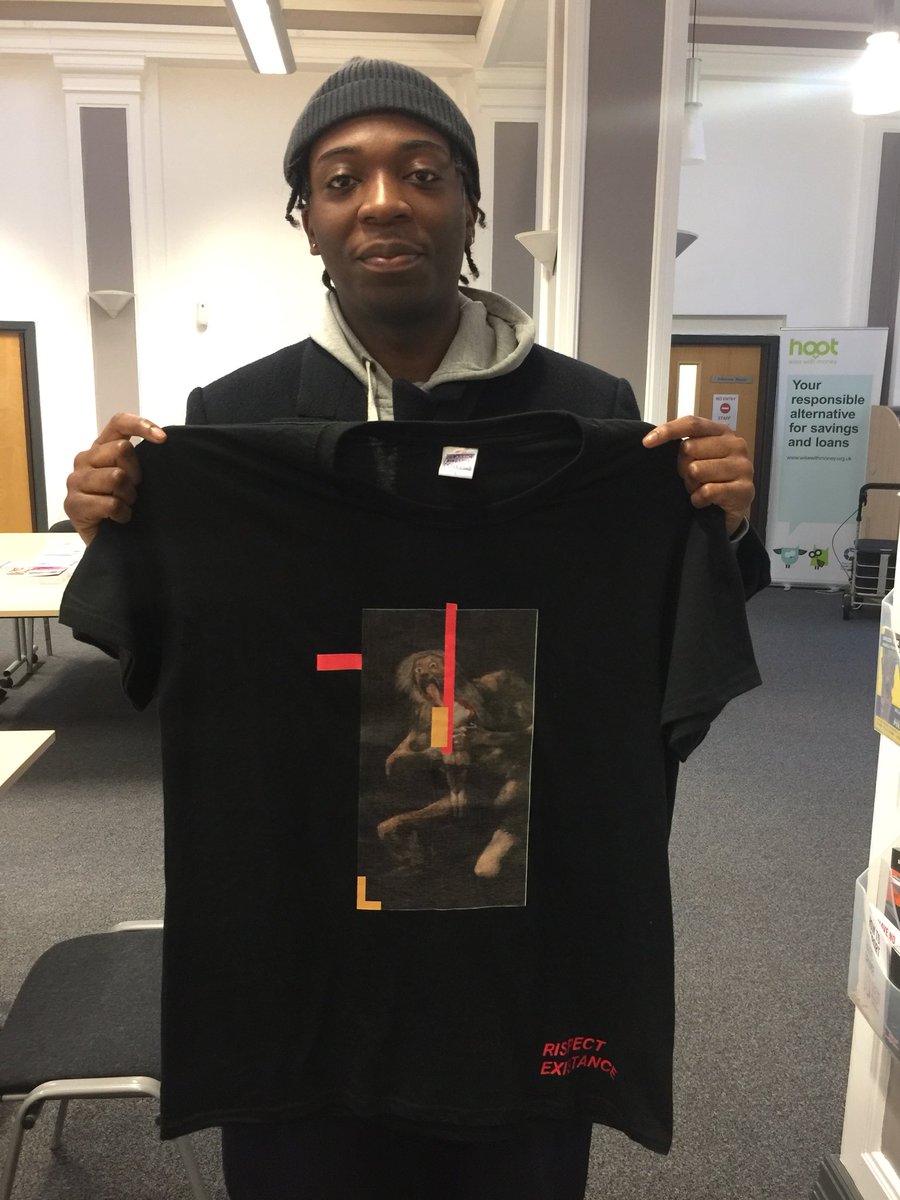 One of our winning dragons’ from Tonge Moor has designed his own range of t-shirts. You can find him on Instagram instagram.com/maisonisakmari…