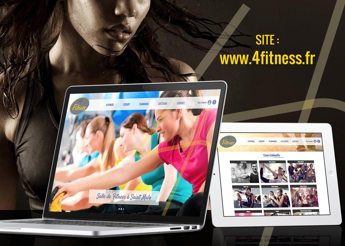AtoutGraph's tweet photo. 4 FITNESS à Saint Malo. Nouveaux propriétaires, Nouveau look pour les locaux et nouveau site internet pour la salle de Fitness et bien-être rue de la Guymauvière. #Web #fitness #Webdesign https://t.co/aGFXlNi7MX https://t.co/v2wAU1y5xA